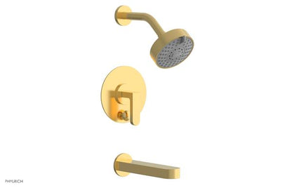 Phylrich - Rond Pressure Balance Tub and Shower Set - Lever Handle