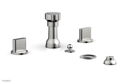 Phylrich - Rond Four Hole Bidet Set - Blade Handle
