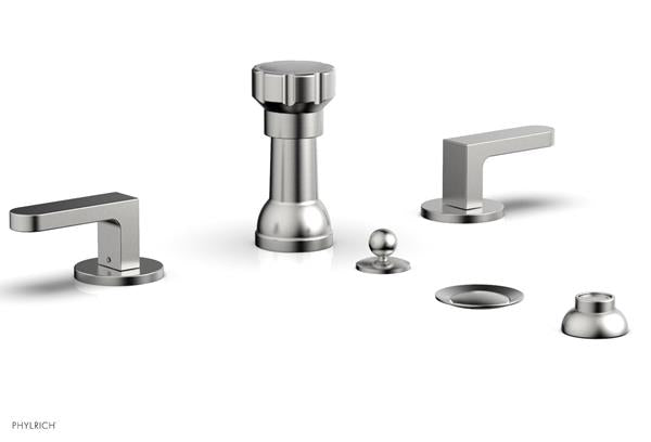 Phylrich - Rond Four Hole Bidet Set - Lever Handle