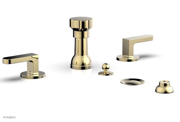 Phylrich - Rond Four Hole Bidet Set - Lever Handle