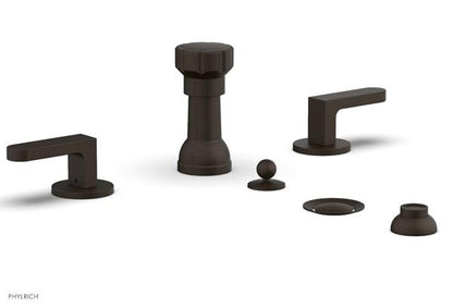 Phylrich - Rond Four Hole Bidet Set - Lever Handle