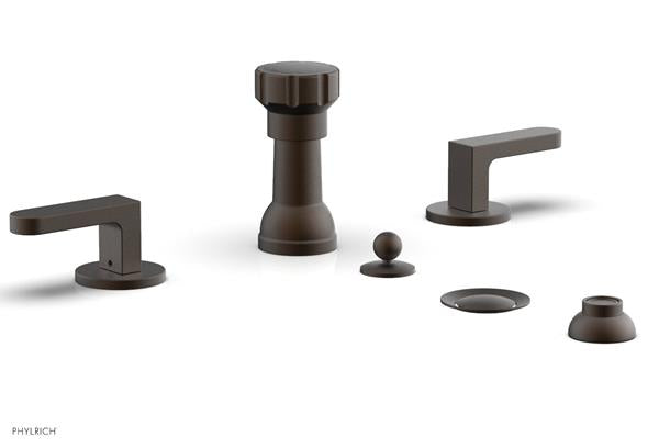Phylrich - Rond Four Hole Bidet Set - Lever Handle