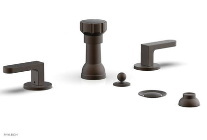 Phylrich - Rond Four Hole Bidet Set - Lever Handle