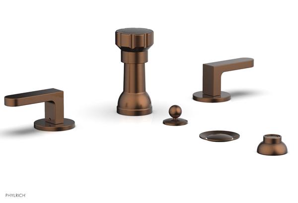 Phylrich - Rond Four Hole Bidet Set - Lever Handle