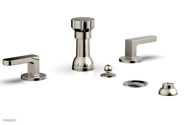 Phylrich - Rond Four Hole Bidet Set - Lever Handle