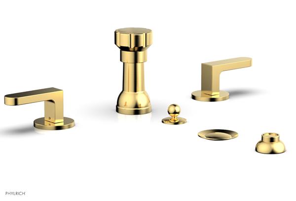 Phylrich - Rond Four Hole Bidet Set - Lever Handle
