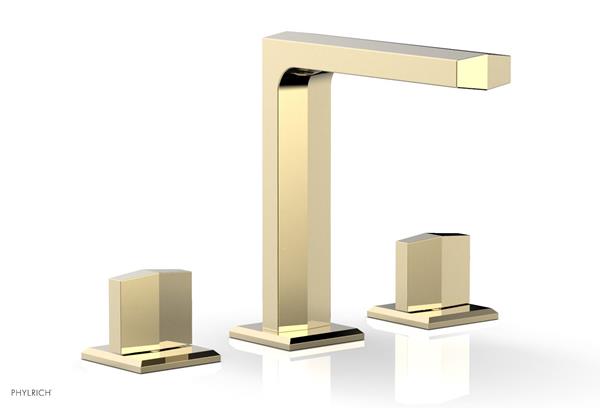Phylrich - Diama Widespread Faucet High Spout- Blade Handles