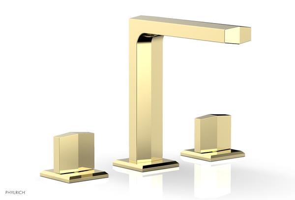 Phylrich - Diama Widespread Faucet High Spout- Blade Handles