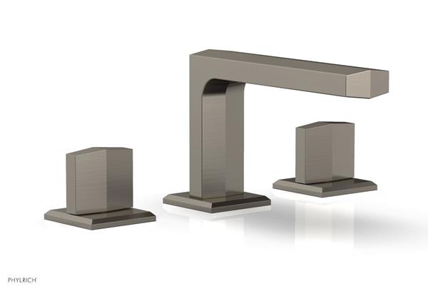 Phylrich - Diama Widespread Faucet Low Spout - Blade Handles