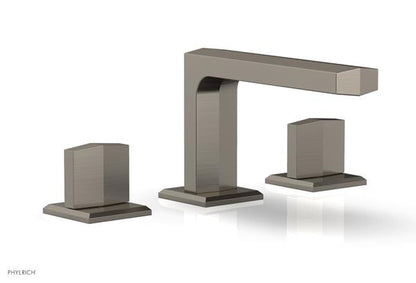 Phylrich - Diama Widespread Faucet Low Spout - Blade Handles