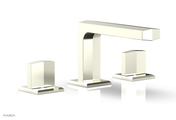 Phylrich - Diama Widespread Faucet Low Spout - Blade Handles