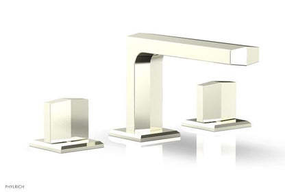 Phylrich - Diama Widespread Faucet Low Spout - Blade Handles