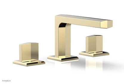 Phylrich - Diama Widespread Faucet Low Spout - Blade Handles