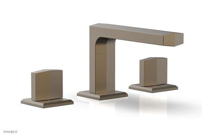 Phylrich - Diama Widespread Faucet Low Spout - Blade Handles