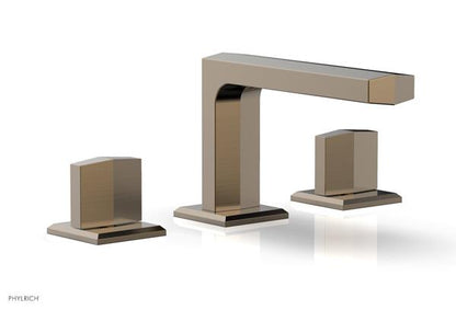 Phylrich - Diama Widespread Faucet Low Spout - Blade Handles