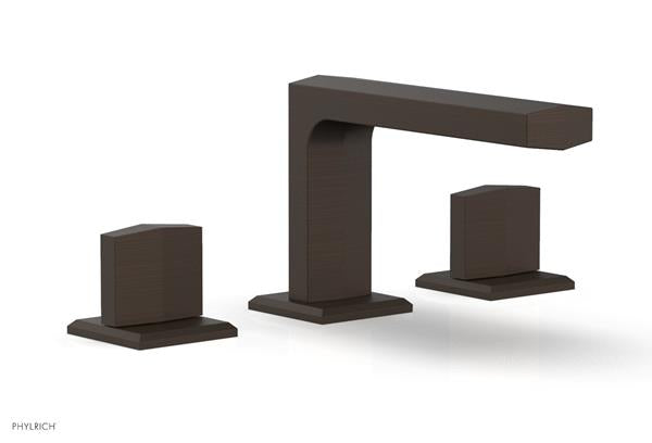 Phylrich - Diama Widespread Faucet Low Spout - Blade Handles