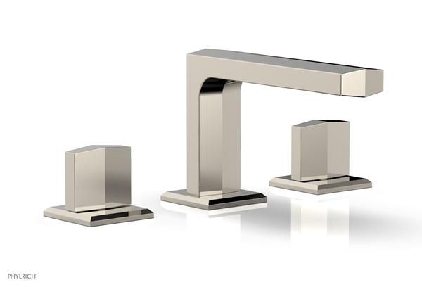Phylrich - Diama Widespread Faucet Low Spout - Blade Handles