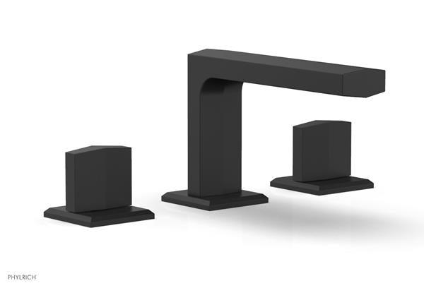 Phylrich - Diama Widespread Faucet Low Spout - Blade Handles