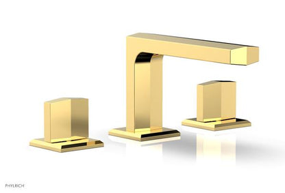 Phylrich - Diama Widespread Faucet Low Spout - Blade Handles