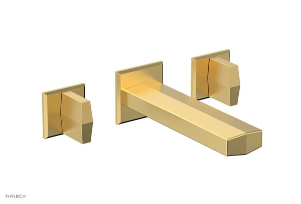 Phylrich - Diama Wall Lavatory Set - Blade Handles