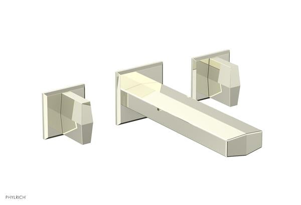 Phylrich - Diama Wall Lavatory Set - Blade Handles