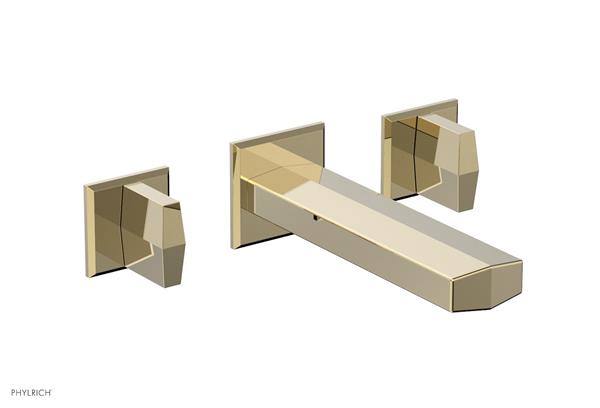 Phylrich - Diama Wall Lavatory Set - Blade Handles