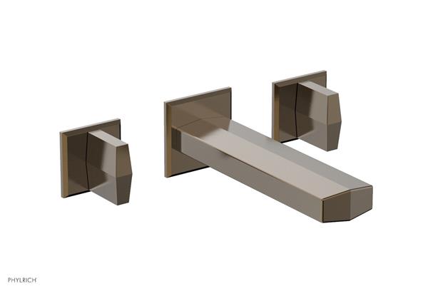 Phylrich - Diama Wall Lavatory Set - Blade Handles