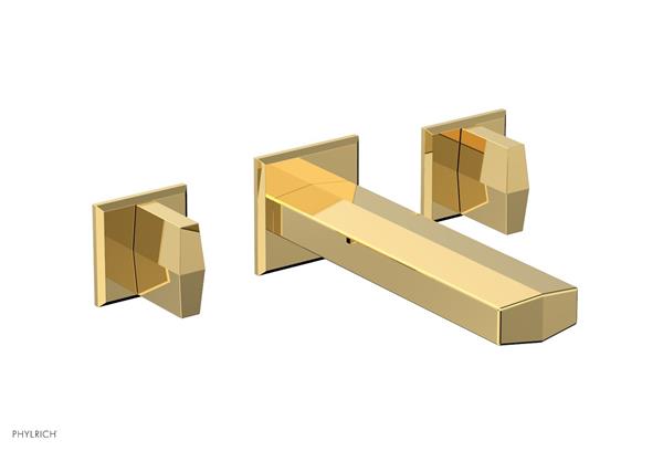 Phylrich - Diama Wall Lavatory Set - Blade Handles