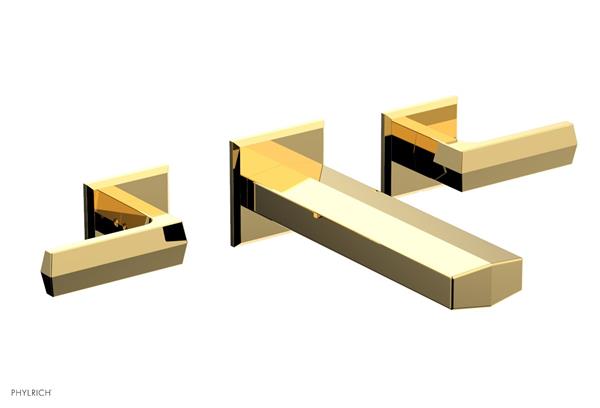 Phylrich - Diama Wall Lavatory Set - Lever Handles