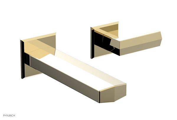 Phylrich - Diama Single Handle Wall Lavatory Set - Lever Handles