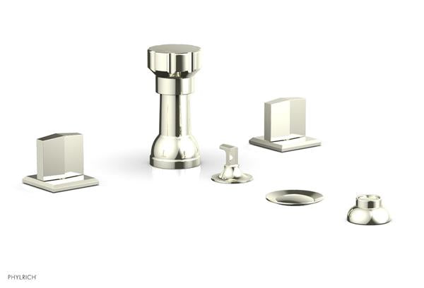 Phylrich - Diama Four Hole Bidet Set Diama - Blade Handle
