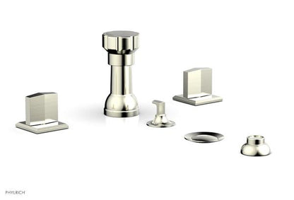 Phylrich - Diama Four Hole Bidet Set Diama - Blade Handle