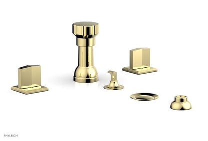 Phylrich - Diama Four Hole Bidet Set Diama - Blade Handle