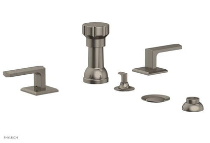 Phylrich - Diama Four Hole Bidet Set Diama - Lever Handle