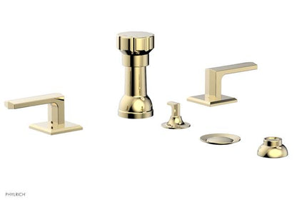 Phylrich - Diama Four Hole Bidet Set Diama - Lever Handle