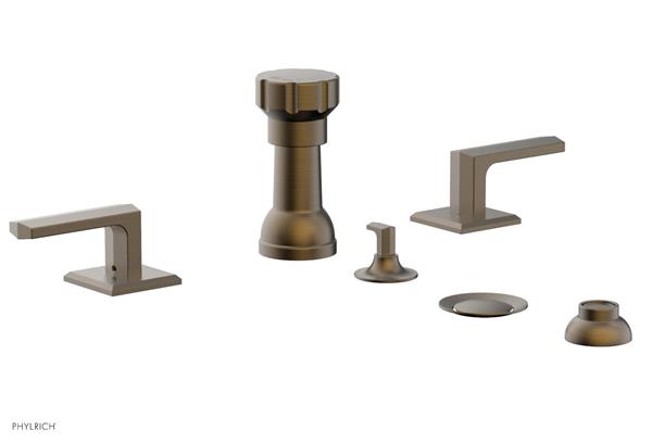 Phylrich - Diama Four Hole Bidet Set Diama - Lever Handle