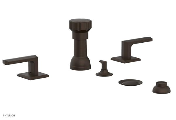 Phylrich - Diama Four Hole Bidet Set Diama - Lever Handle