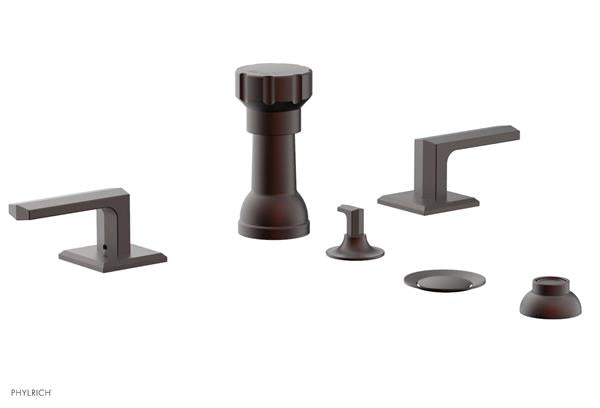 Phylrich - Diama Four Hole Bidet Set Diama - Lever Handle