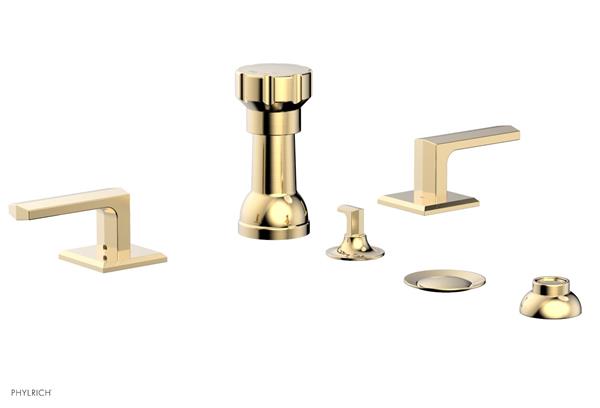 Phylrich - Diama Four Hole Bidet Set Diama - Lever Handle