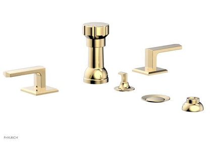 Phylrich - Diama Four Hole Bidet Set Diama - Lever Handle