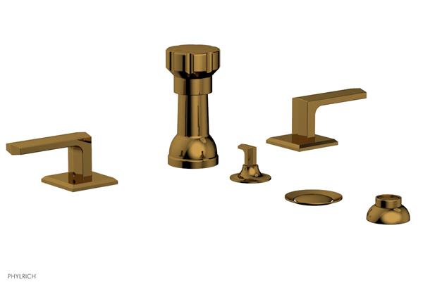 Phylrich - Diama Four Hole Bidet Set Diama - Lever Handle