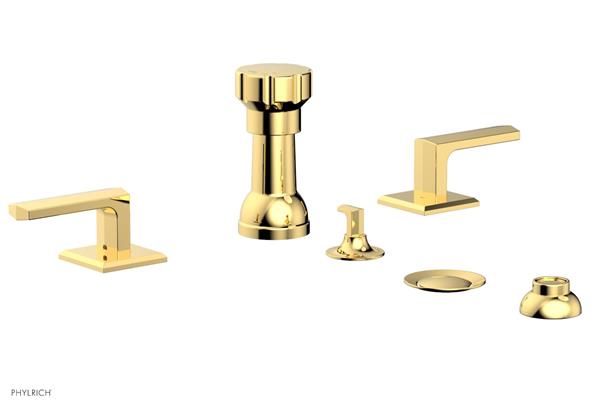 Phylrich - Diama Four Hole Bidet Set Diama - Lever Handle