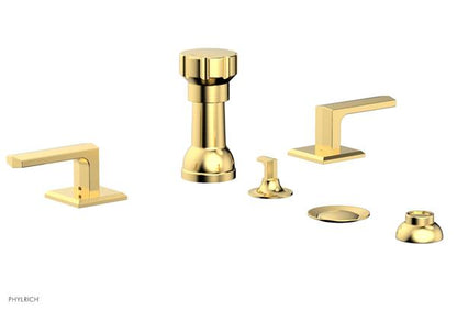 Phylrich - Diama Four Hole Bidet Set Diama - Lever Handle
