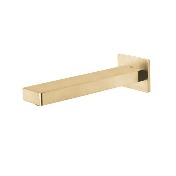 Lacava - Eleganza Wall Mount Spout For A Bathtub. Mixer Sold Separately. Spout: 8 1/4 Inch, H:2 3/8 Inch