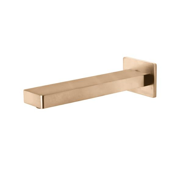 Lacava - Eleganza Wall Mount Spout For A Bathtub. Mixer Sold Separately. Spout: 8 1/4 Inch, H:2 3/8 Inch