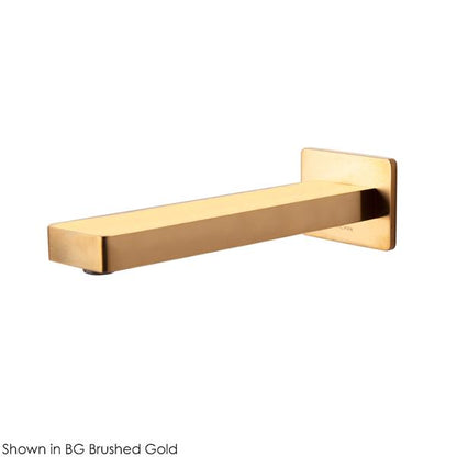Lacava - Eleganza Wall Mount Spout For A Bathtub. Mixer Sold Separately. Spout: 8 1/4 Inch, H:2 3/8 Inch