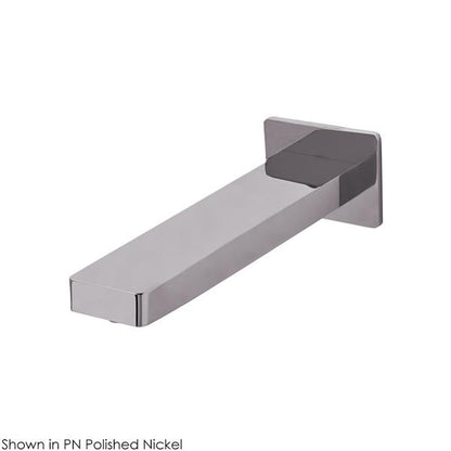 Lacava - Eleganza Wall Mount Spout For A Bathtub. Mixer Sold Separately. Spout: 8 1/4 Inch, H:2 3/8 Inch