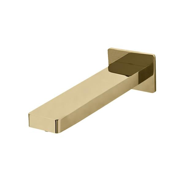 Lacava - Eleganza Wall Mount Spout For A Bathtub. Mixer Sold Separately. Spout: 8 1/4 Inch, H:2 3/8 Inch