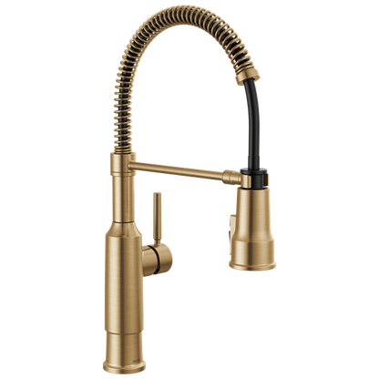 Delta - Theodora Single-Handle Pull-Down Spring Kitchen Faucet