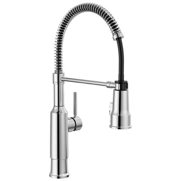 Delta - Theodora Single-Handle Pull-Down Spring Kitchen Faucet